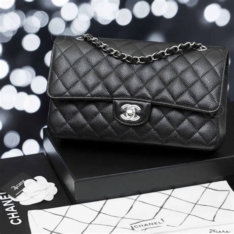 chanel classic flap black silver|Chanel flap bag price.